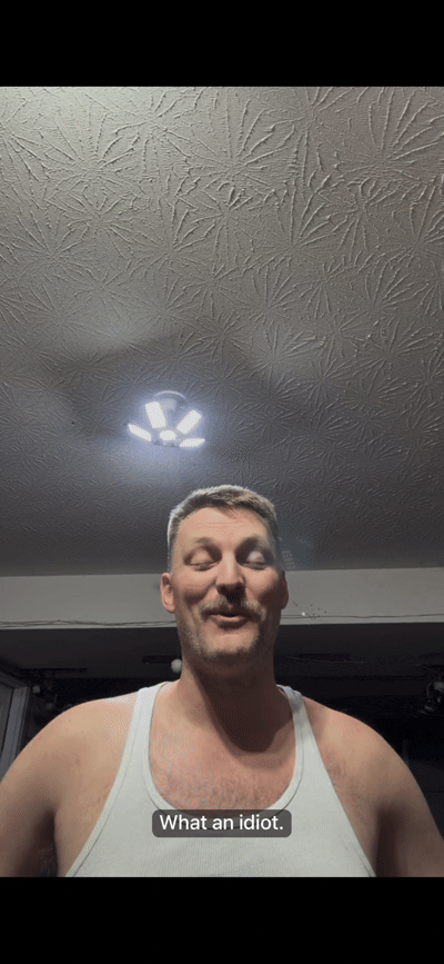 What an idiot reaction GIF